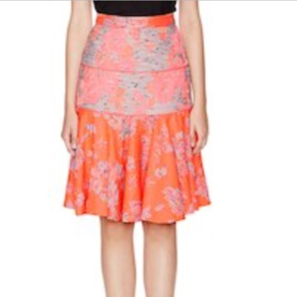 Katharine Kidd Aconte Jacquard Flare Skirt|2 - Picture 5 of 5